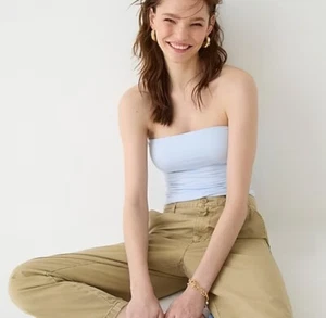 J.CREW: FormKnit weißes Röhrenoberteil - Größe XL - Bild 1 von 3