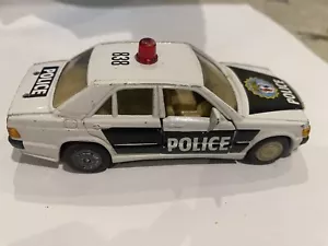 1/39 Scale Welly Mercedes Benz 190E Die Cast Police Car. - Picture 1 of 4