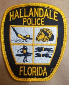 FL Hallandale Florida Police Department Patch - Bild 1 von 1
