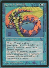 Lord of Atlantis (BB) Revised (ITALIAN) NM Blue Rare CARD (105273) ABUGames