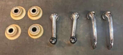 Original 1954-56? Manijas de puerta y bielas de ventana para camioneta Dodge Mopar Foto 1 de 4