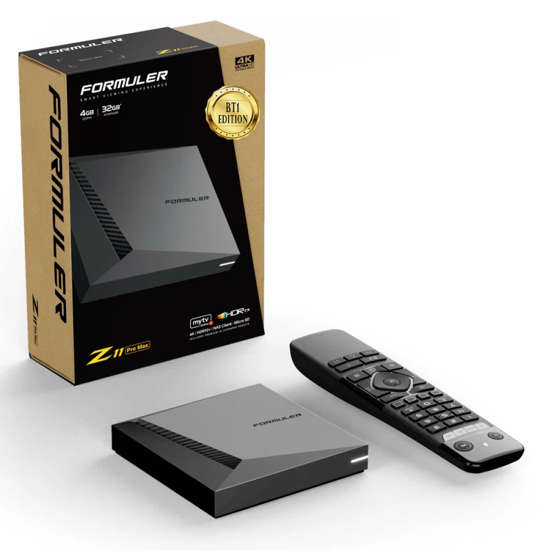 Formuler Z11 Pro Max - Edition BT Android Media-Streamer - Schwarz