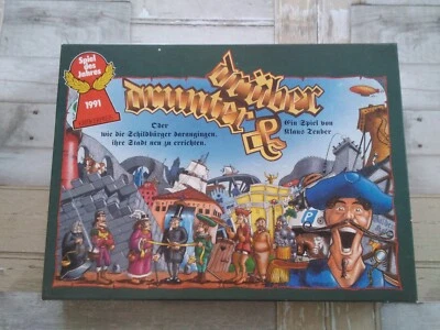 Drunter & Drüber Spiel des Jahres 1991 Hans im Glück Brettspiel Familienspiel  - Bild 1 von 3