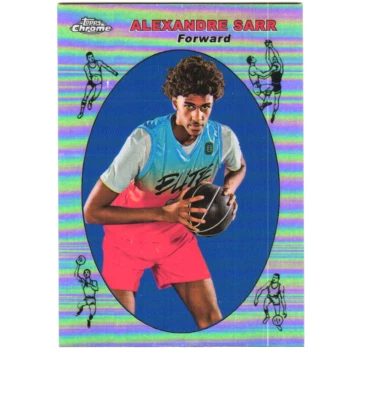 2021-22 Topps Chrome OTE Alexandre Sarr #69TB-17 - Image 1 of 2