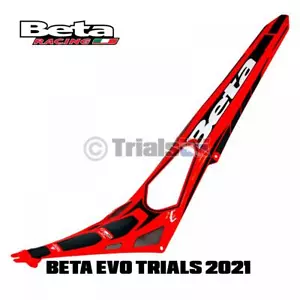 Beta Evo 2021 Trials Rear Mudguard Red Fits 125 200 250 300 Models - Picture 1 of 1