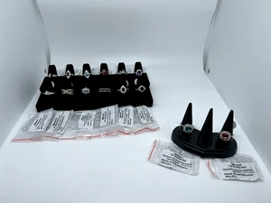 Ring Bomb Party .925 Sterling Silver Rings NWT Size 8 - Picture 1 of 6
