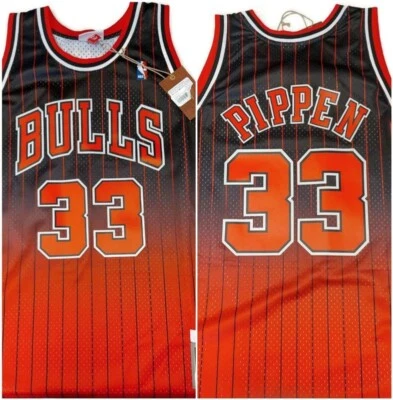Mitchell & Ness Men Sz XL Fade Away 1995-96 Swingman Jersey Scottie Pippen #33 - Image 1 of 4