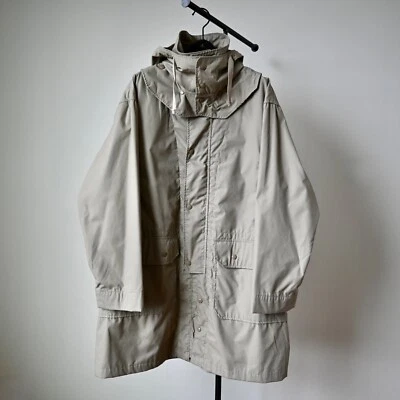 Engineered Garments "Duster Coat" 65/35 Poplin tan, made in USA, oversized "L" - Image 1 of 4