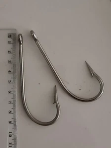 2x Size 10/0. Fishing Hooks Set Havey Steel - Picture 1 of 1