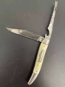 Rare Imperial 2170537P 2281782 Mother of Pearl vintage fishing knife edc tsa - Picture 1 of 3