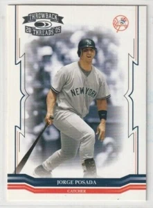 2005 THROWBACK THREADS BASE POLO GROUNDS INSERTS MORE YOU PICK - Picture 1 of 175