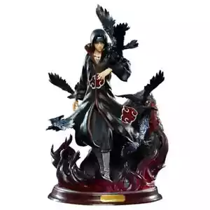Statua Uchiha Itachi modello anime Naruto popolare 28 cm giocattolo decorazione casa ornamento - Foto 1 di 24