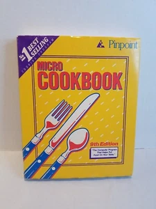 Micro Cookbook 9ª Edición Pinpoint 5.25" Software de Disquete IBM PC/XT con Manual - Imagen 1 de 11