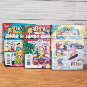 B&V Betty And Veronica Jumbo Comics 264, 265, 266 Archie Books Lot of 3 B1 - Picture 1 of 16