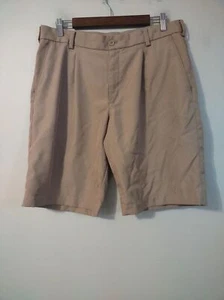 Nike Golf Shorts Mens Size 34 Pleated Front Pockets - Picture 1 of 8