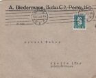 BERLIN, Briefumschlag 1925, A. Biedermann