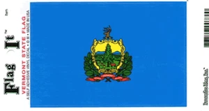 Vermont - Calcomanía de bandera estatal - Imagen 1 de 1