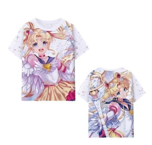 Sailor moon Tsukino Usagi Anime Manga T-Shirt shirt Kostüme Modal Polyester - Picture 1 of 1
