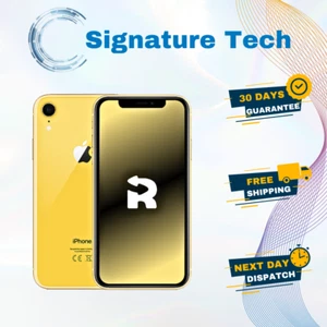 Apple iPhone XR Yellow 64GB Unlocked Excellent Condition Smartphone Fast Ship - Picture 1 of 7