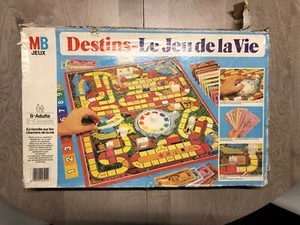 Destins le jeu de la vie 1972 MB jeux Incomplet - Imagen 1 de 6