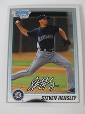 2010 Bowman Chrome #BCP114 Steven Hensley Seattle Mariners Rookie Baseball Card