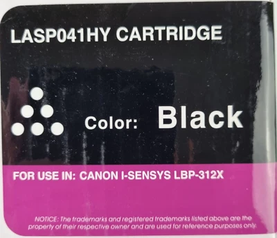 Canon CART-041 Black Compatible Toner - 10K pages for imageCLASS LBP312X printer - Image 1 of 3