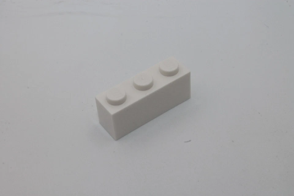 Lego 10x Basic Stein 1x3 bricks 3622 weiß white - Bild 1 von 1