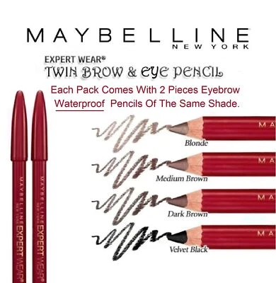 Maybelline Expert Wear Twin Brow and Eye Pencils, - Image 1 of 4