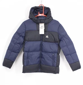 MONTIREX J ELEVATION DOWN PUFFER JACKET CHILDRENS BOYS MIDNIGHT BLUE RRP £140 AD - Picture 1 of 2