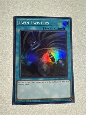 Twin Twisters RA02-EN060 25th Anniversary Rarity Collection II 1st Edition - Image 1 of 2