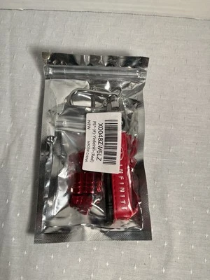 Infiniti Genuine Leather Keychain, New, Sealed With Valve Caps - Image 1 of 2