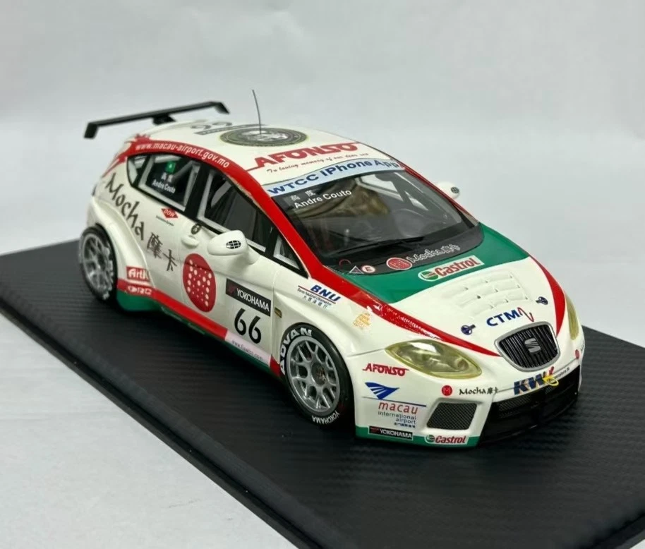 1/18 SEAT Leon 2010 WTCC Macau 66# Resin model Limited edition - Image 1 of 4