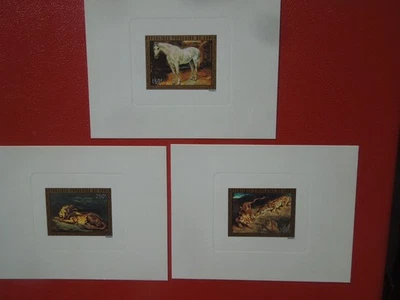 G6310  CONGO   1973  DE LUXE PROOFS PAINTINGS/ ANIMALS    MNH SCARCE - Image 1 of 4