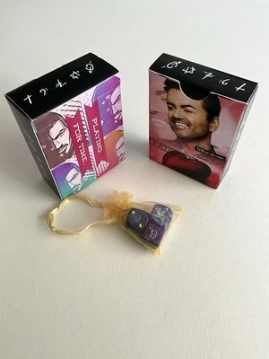 George Michael Playing Cards With Dice (great idea for a stocking filler)