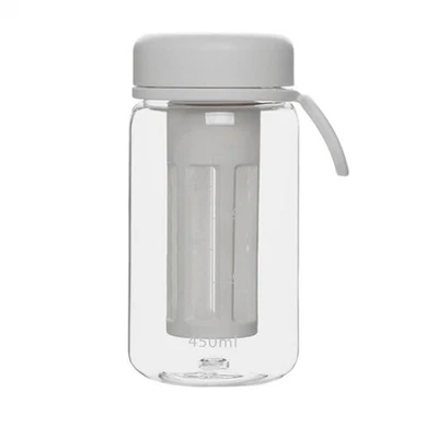 Cold Brew Coffee Maker Travel Tumbler with Soft Silicone Handle Portable7108 - Image 1 of 4