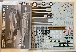 Tamiya F-4J Phantom II 1/32 60308 Part Sprues - Picture 1 of 20