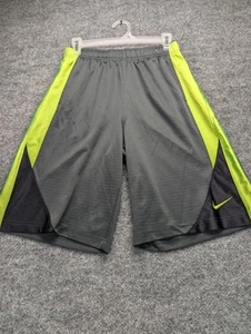 Nike  Boys Shorts Size Large Neon GREEN, BLACK, GRAY   - Picture 1 of 6