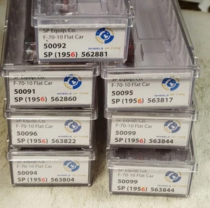 Southern Pacific 53' GSC Flatcar F-70-10 #562881, Wheels of Time, New in Box - Picture 1 of 4