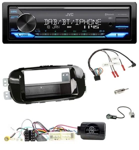 JVC Bluetooth DAB USB Lenkrad Autoradio für Kia Soul 2017-2019 piano Display - Bild 1 von 11