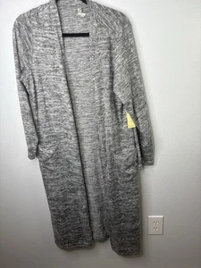 PerSeption Größe 1X Staubmantel Strickjacke Neu mit Etikett - Bild 1 von 8