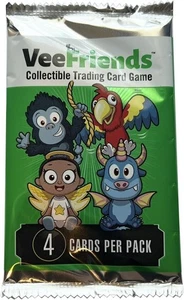 Paquete de 2 cartas coleccionables Veefriends TCG Zerocool Gary Vee SELLADO NUEVO - Imagen 1 de 1