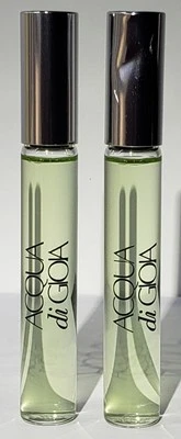2 Perfumes ACQUA DI GIOIA Rollerballs de Giorgio Armani ~ Perfume ~ 0,34 fl oz Foto 1 de 4