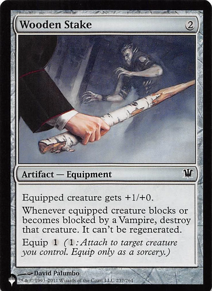 MTG Wooden Stake ISD - Image 1 of 1