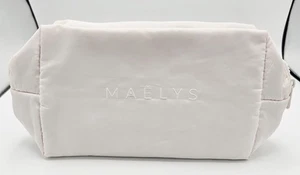 NUOVISSIMA borsa da viaggio cosmetica Maelys custodia rosa chiaro chiusura con cerniera borsa per trucco - Foto 1 di 6