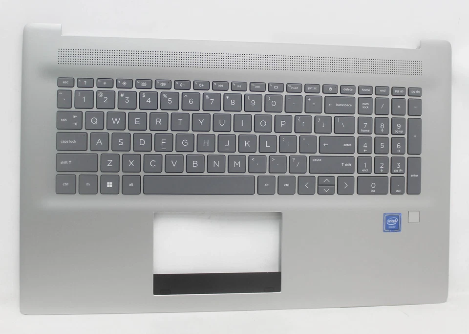N39378-001 Hp Palmrest Top Cover Nsv Fpr With Keyboard 17-Cn0692Ds "GRADE A" - Image 1 of 1