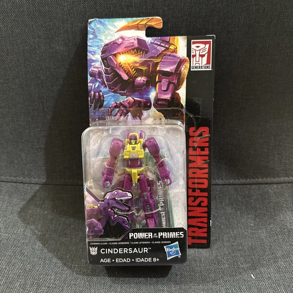 Transformers Hasbro Power of Primes Legends Class Cindersaur! - Image 1 of 4
