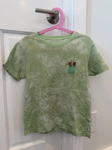 Camiseta Top Uniqlo Niños Niñas Animal Crossing New Horizons Talla 7-8 Verde - Imagen 1 de 7