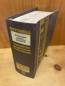 Vintage (vor 1983) Mitchell Teile Austausch Handbuch - Domestic Cars and Trucks - Bild 1 von 12