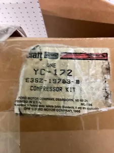 NOS MOTORCRAFT YC-172 E3SZ-19703 COMPRESSOR KIT - Picture 1 of 3