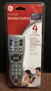 GE Universal Remote Control Model 24914 - 4 Device - Brand New - Picture 1 of 3